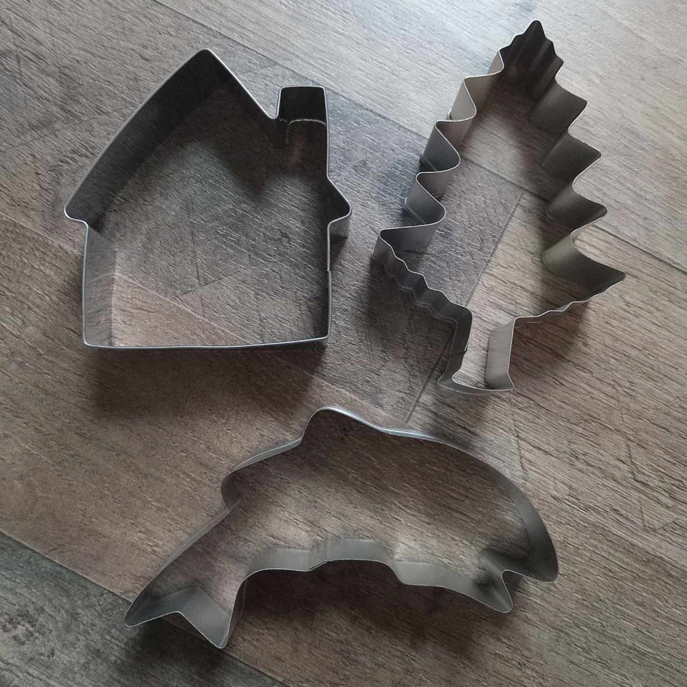 3 Pack cookie cutters